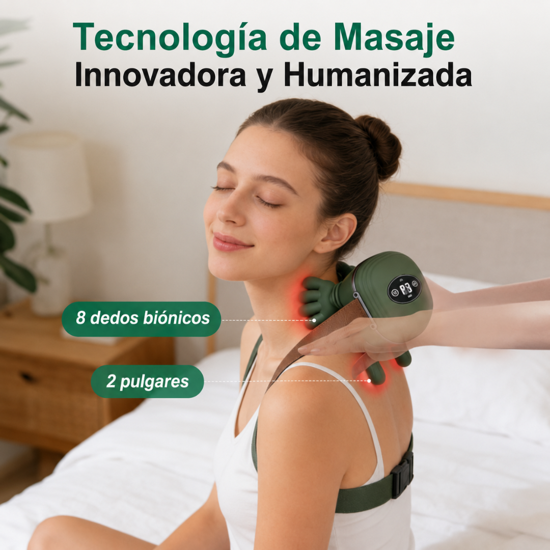 Masajeador Biónico 4D para Cuello y Hombros